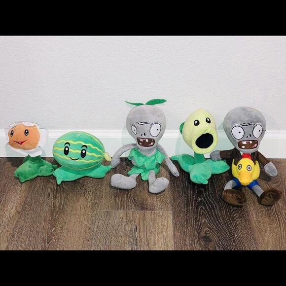 Plants vs. Zombies Plush Zombie Doll Toy Stuffed Animal PvZ Plush Lot B👽ndle 5 - Picture 2 of 6